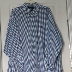 Ralph Lauren Long Sleeve multi-colored dress shirt